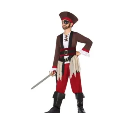 Costume da Pirata Bordeaux per bambino