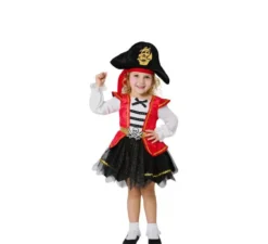 Costume da Pirata caraibico per bambina e bebé