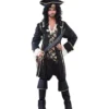 Costume da pirata con teschi per uomo