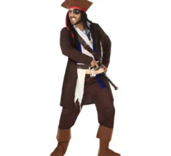 Costume da pirata dei caraibi per uomo