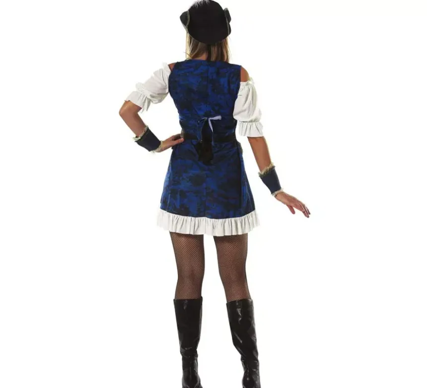 Costume da pirata deluxe per una donna