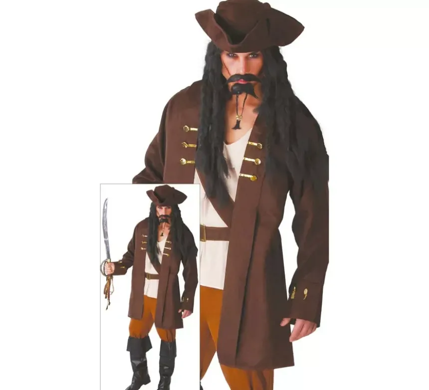 Costume da pirata per uomo adulto