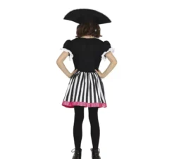 Costume da pirata rosa per bambina