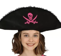 Costume da pirata rosa per bambina