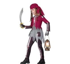Costume da pirata scheletro da cabina per bambine