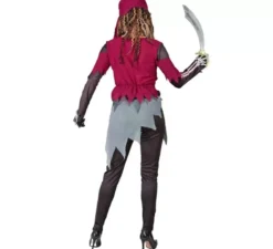 Costume da pirata scheletro da cabina per donna