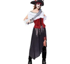 Costume da pirata zombie per donna