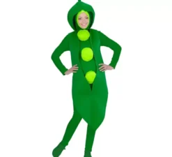 Costume da pisello intero per adulto