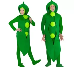 Costume da pisello intero per adulto