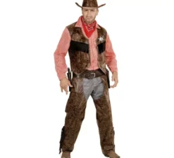 Costume da pistolero da cowboy per uomo