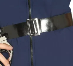 Costume da polizia con abito corto da donna