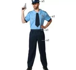 Costume da Polizia Locale per uomo