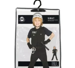 Costume da polizia swat per bambini
