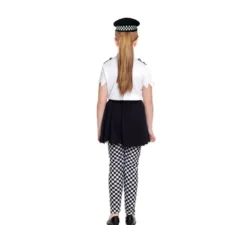 Costume da polizia zombie per bambina