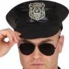 Costume da poliziotto a maniche corte per uomo
