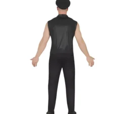 Costume da poliziotto a maniche corte per uomo