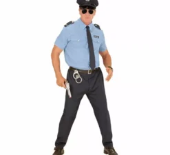 Costume da poliziotto classico per uomo