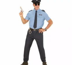 Costume da poliziotto classico per uomo