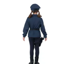 Costume da poliziotto con walkie-talkie per bambini