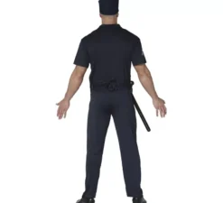 Costume da poliziotto muscoloso per uomo