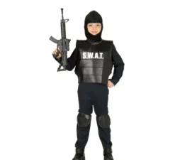 Costume da poliziotto swat per bambino