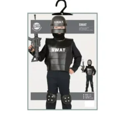 Costume da poliziotto swat per bambino