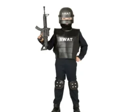 Costume da poliziotto swat per bambino