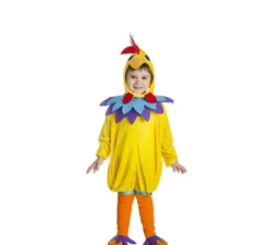 Costume da pollo giallo per ragazzo