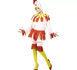 Costume da pollo per una donna