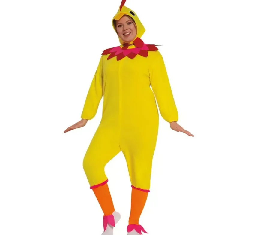 Costume da pollo per una donna