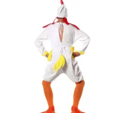 Costume da pollo per un uomo