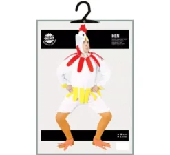Costume da pollo per un uomo