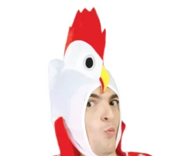Costume da pollo per un uomo