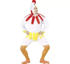 Costume da pollo per un uomo
