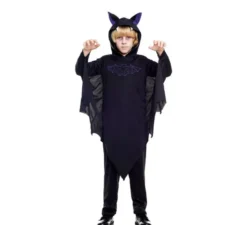 Costume da poncho da pipistrello per bambini