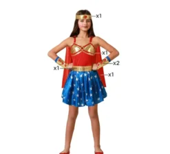 Costume da Power Woman per bambina