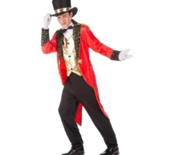 Costume da presentatore da circo per uomo