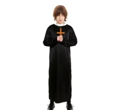 Costume da Prete Nero per bambino