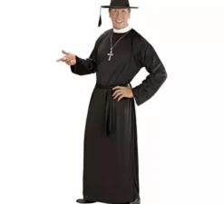 Costume da prete per uomo