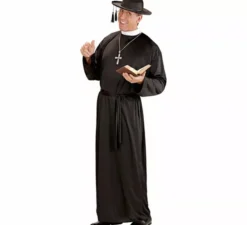 Costume da prete per uomo