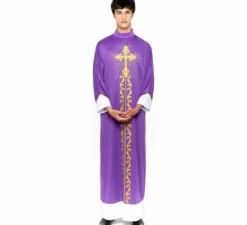 Costume da prete religioso per uomo