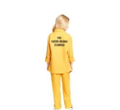 Costume da Prigioniera Gialla per bambina