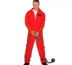 Costume da prigioniero pazzo per uomo
