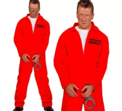 Costume da prigioniero pazzo per uomo