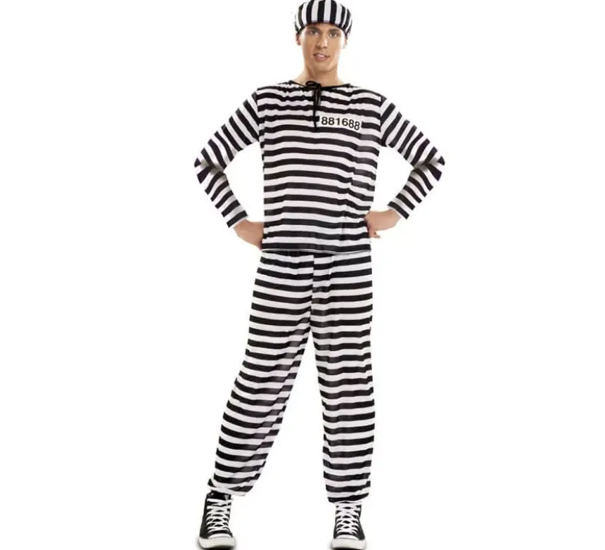 Costume da prigioniero per un uomo