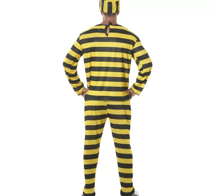 Costume da prigioniero per uomo