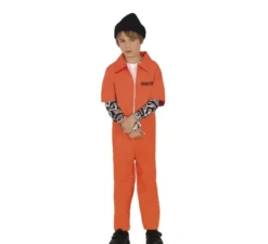 Costume da prigioniero tatuato per bambini