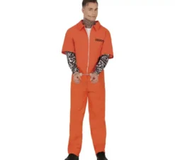 Costume da prigioniero tatuato per uomo
