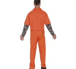 Costume da prigioniero tatuato per uomo