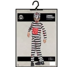 Costume da prigioniero zombi per bambini